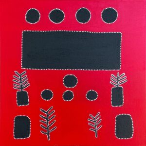 <br>WAC174/25 - Monica Cann</br><br>- 80 x 80 cm</br>