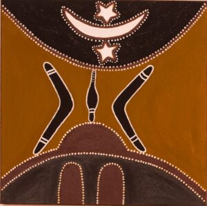 <br>WAC437/13 - CHARLENE CARRINGTON</br><br>- 80 x 80 cm </br>