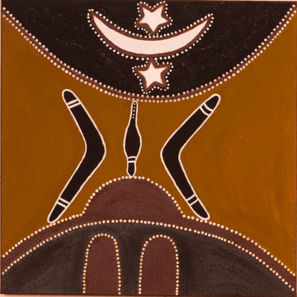 <br>WAC437/13 - CHARLENE CARRINGTON</br><br>- 80 x 80 cm </br>
