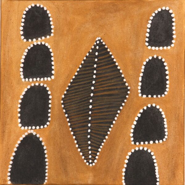<br>WAC151/17 - MABEL JULI Wirroongoon</br><br>- 60 x 60 cm </br>