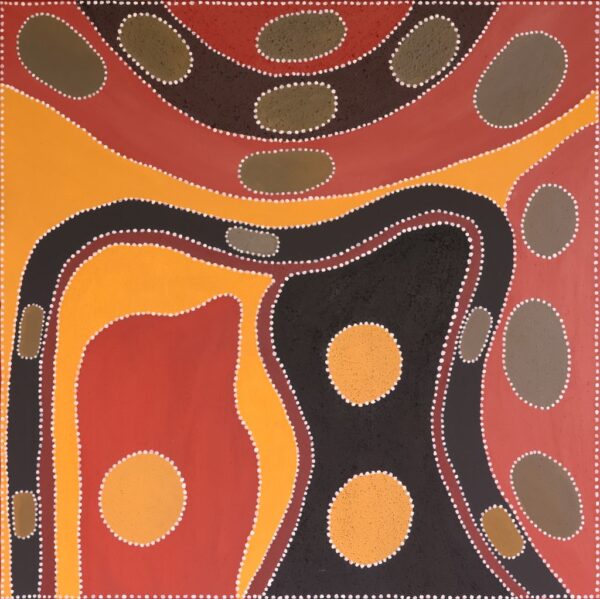 <br>WAC12/24 - TOMMY CARROLL</br><br>- 90 x 90 cm</br>