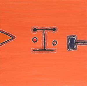<br>WAC43/24 - Kathy Ramsay</br><br>- 80 x 80 cm</br>