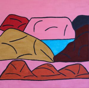 <br>WAC134/23 - EVELYN MALGIL</br><br>- 100 x 100 cm</br>