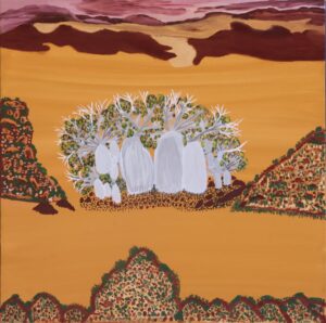 <br>WAC240/24 - Kathy Ramsay</br><br>- 100 x 100 cm</br>