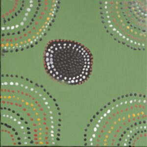 <br>WAC53/25 - MABEL JULI Wirroongoon</br><br>- 45 x 45 cm</br>