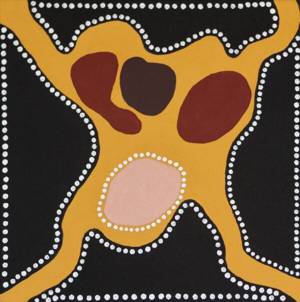 <br>WAC368/24 - Eileen Bray Joomena</br><br>- 60 x 60 cm</br>