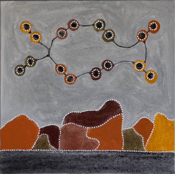 <br>WAC104/25 - SERENA PINDAY</br><br>- 80 x 80 cm</br>