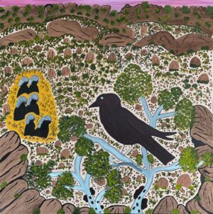 <br>WAC141/25 - Kathy Ramsay</br><br>- 80 x 80 cm</br>