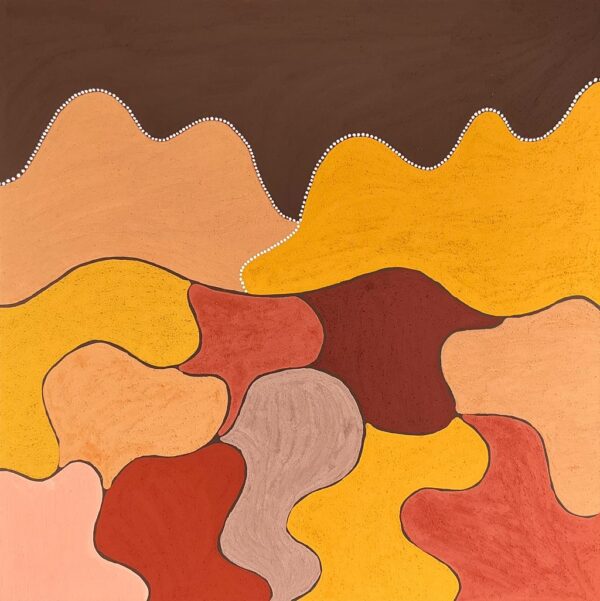 <br>WAC137/25 - Tatum Rivers - Purdie</br><br>- 100 x 100 cm</br>