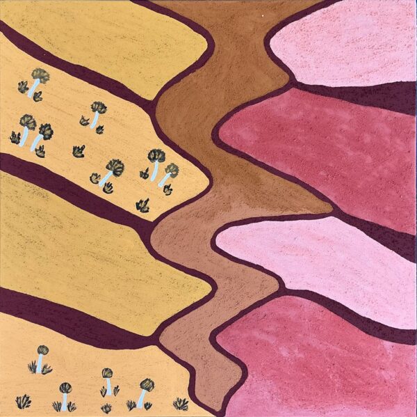 <br>WAC197/25 - Madeline Purdie</br><br>- 80 x 80 cm</br>