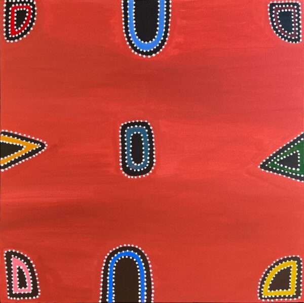 <br>WAC193/25 - Kathy Ramsay</br><br>- 80 x 80 cm</br>