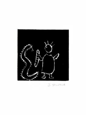 <br>WACP3/24 - JANE TINMARIE-YALUNGA</br><br>- 41 x 36 // Printed Area 20 x 20</br>
